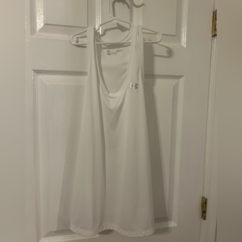 Under Armour White Tank Top
